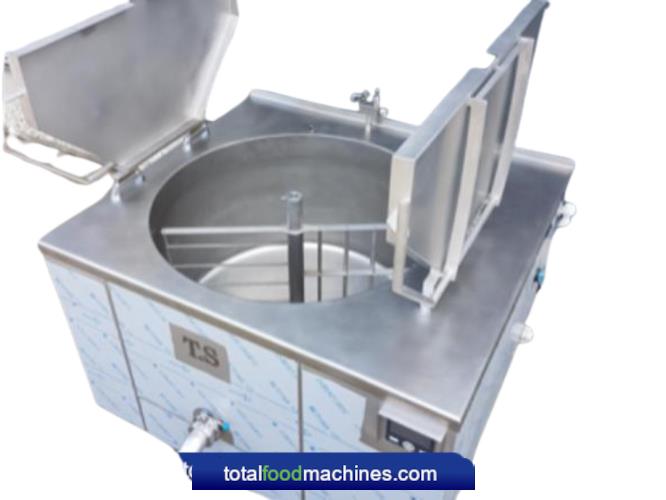 Cooking Vessels Scrape Surface Stirrer with built in Steam Generator 